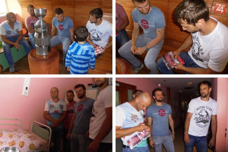 Ilustračný obrázok k článku FOTO: Barani ukázali veľké srdce. Malým pacientom priniesli radosť aj trofej