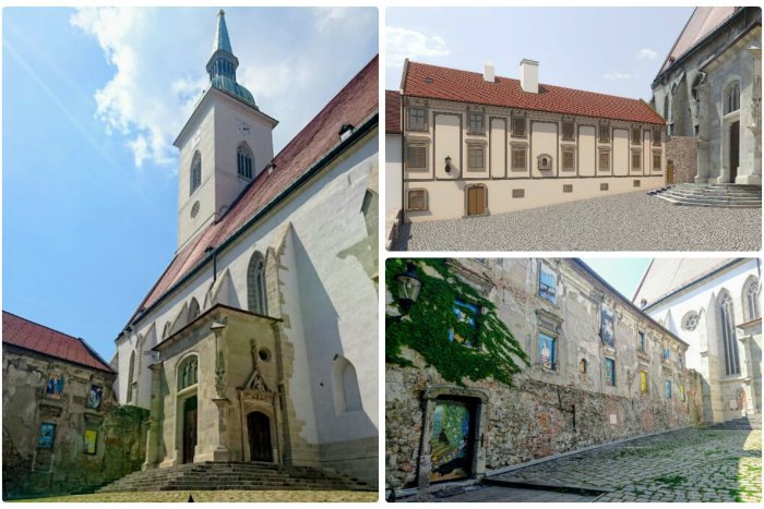 Ilustračný obrázok k článku Pozoruhodný zničený dom blízko Dómu sv. Martina sa dočká obnovy