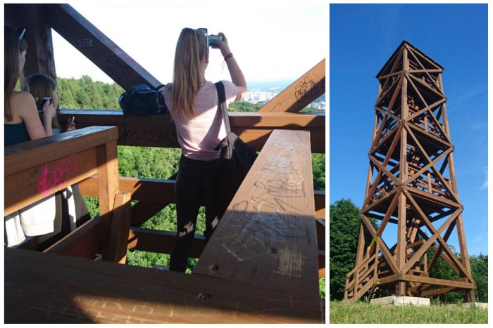 Ilustračný obrázok k článku Foto: Obľúbenú rozhľadňu pod Kamzíkom "obdarili" vandali nechutnými čmáranicami