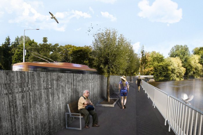 Ilustračný obrázok k článku Aktivisti urobili živú reťaz okolo Hrona. O ochrane pred povodňami prebehne diskusia