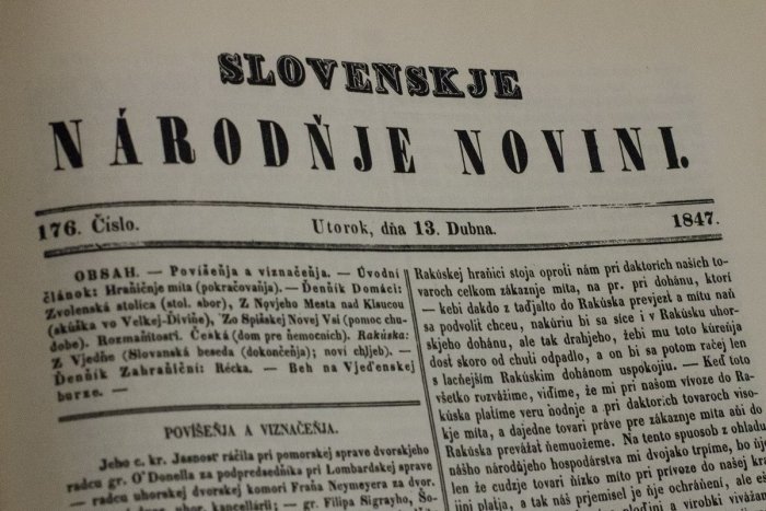 Ilustračný obrázok k článku RANNÁ ŠTVORKA: Pred 170 rokmi vyšli posledné Štúrove Slovenskje národňje novini