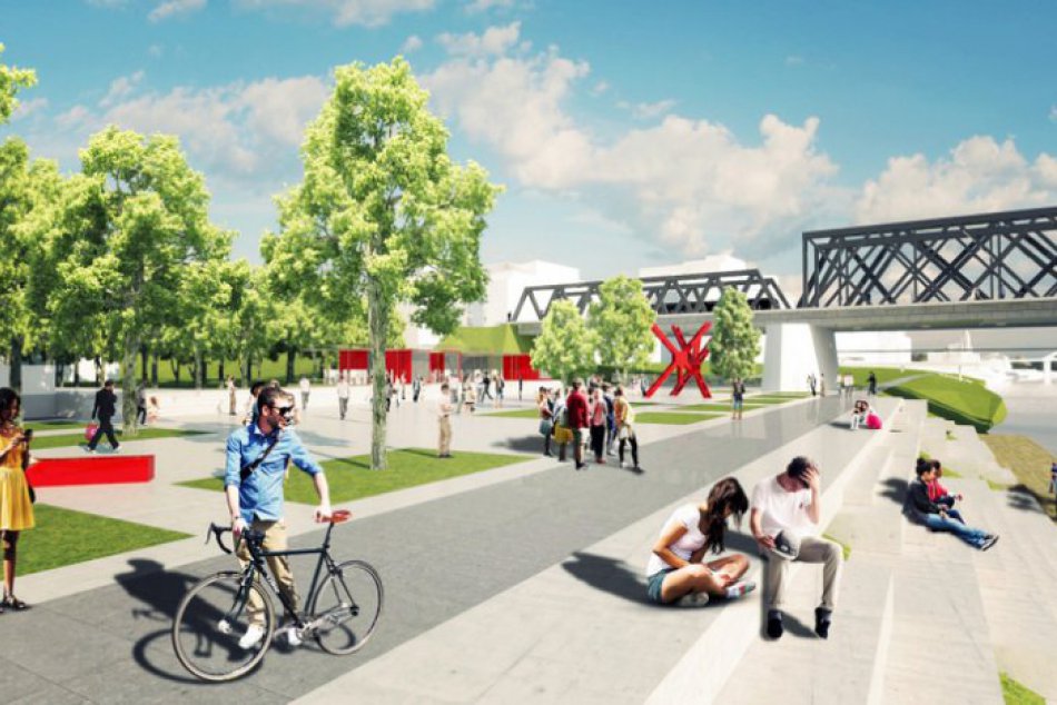 Ilustračný obrázok k článku Bratislava bude mať ďalšiu pláž pri Dunaji - na Fajnorovom nábreží!