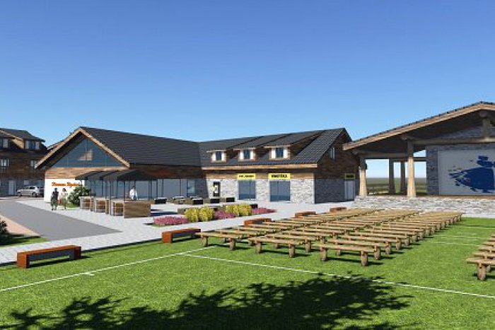 Ilustračný obrázok k článku FOTO: Nová dominanta Horehronia: V Bystrej vyrastie amfiteáter a moderný areál