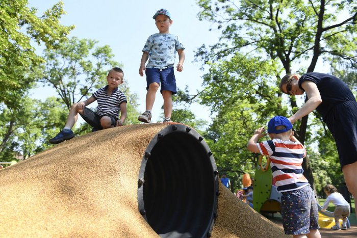 Ilustračný obrázok k článku V Trnave ožije ďalší verejný priestor: Detské ihrisko aj cvičiaca zóna