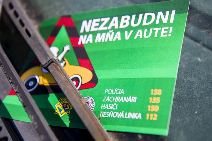 Ilustračný obrázok k článku Nezabudni na mňa v aute: Polícia ukázala, ako podať prvú pomoc dieťaťu, VIDEO
