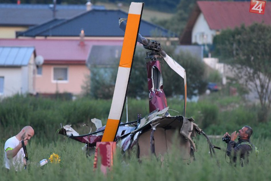 Ilustračný obrázok k článku FOTO+VIDEO: Tragédia pri Prešove, haváriu vrtuľníka neprežil jeden človek