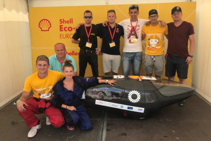 Ilustračný obrázok k článku Vozidlo košických študentov prešlo na londýnskej súťaži 418 km na liter benzínu