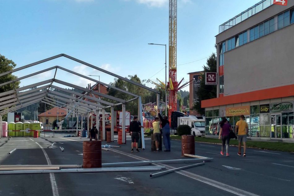 Ilustračný obrázok k článku Zábery, ktoré hovoria za všetko: Centrum Spišskej sa už mení na veľké trhovisko