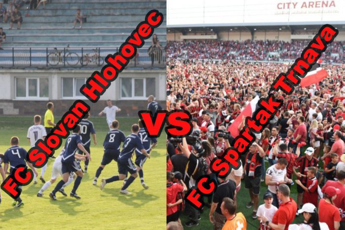Ilustračný obrázok k článku ANKETA: Pre ktorý klub bije vaše srdce? Virtuálny súboj Spartaka so Slovanom Hlohovec