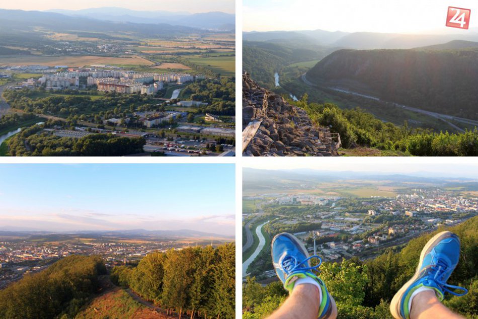 Ilustračný obrázok k článku FOTO a VIDEO: Krátko pred západom slnka. Úchvatné výhľady z Pustého hradu