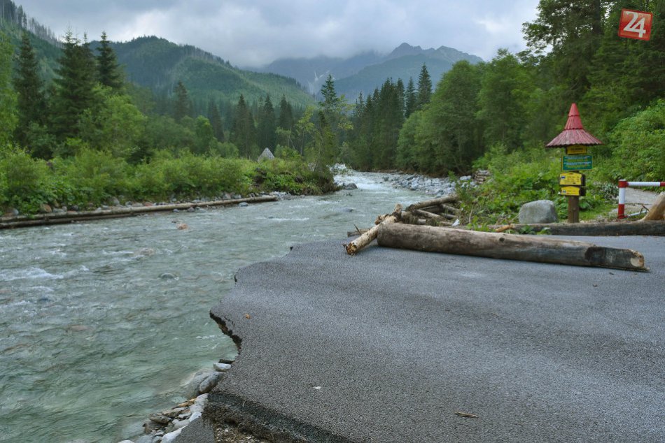 Ilustračný obrázok k článku Vodohospodárske zabezpečovacie práce po povodni si vyžiadajú 275 000 eur!