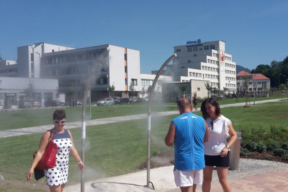 Ilustračný obrázok k článku Kedy sa budeme môcť osviežiť v centre Považskej? INFO o spustení prašnej brány