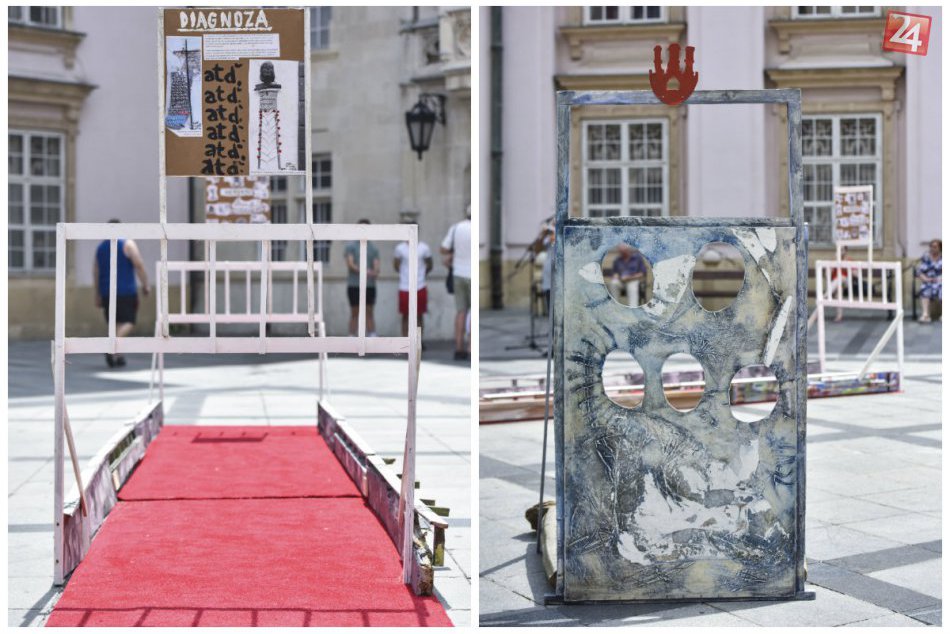 Ilustračný obrázok k článku FOTO: Na Primaciálnom námestí je vystavené dielo Fera Guldana