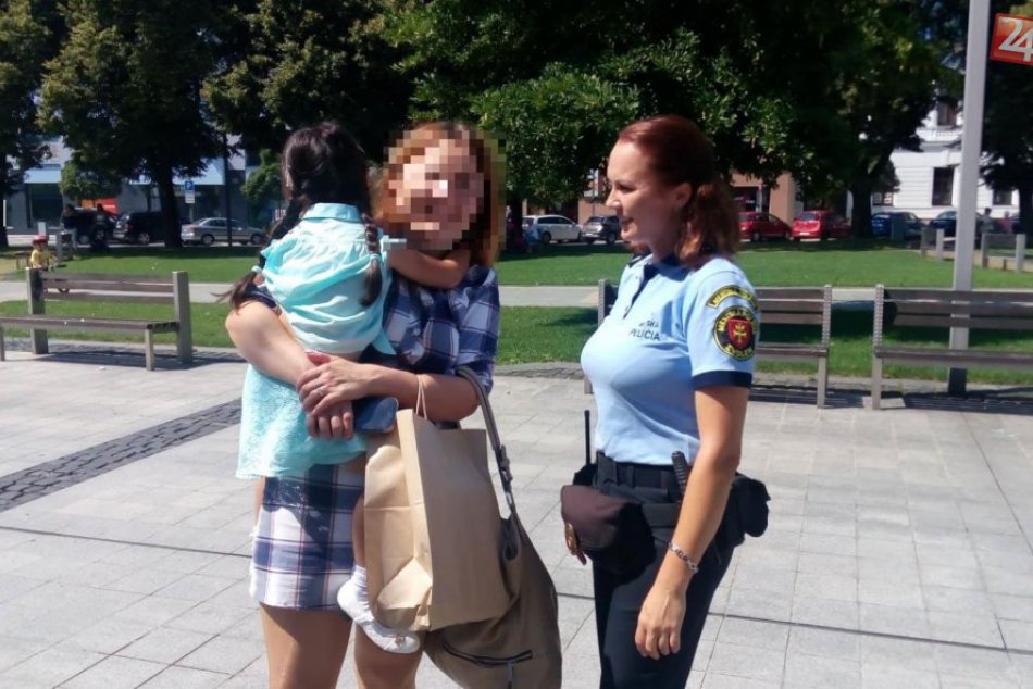 Ilustračný obrázok k článku FOTO: Zvolenskí policajti našli za pomoci kamier a hliadok stratené dievčatko (3)