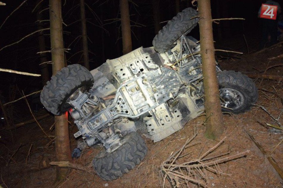 Ilustračný obrázok k článku FOTO: Tragický výsledok jazdy na štvorkolke, starší muž neprežil nehodu pri Rožňave