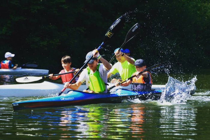 Ilustračný obrázok k článku Zámockí vodáci pevnou súčasťou slovenskej scény: Majú už aj člena reprezentácie