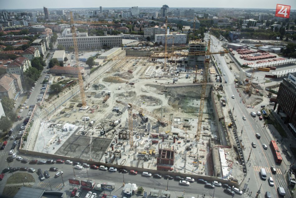 Ilustračný obrázok k článku FOTO: Stanica Nivy je momentálne jedným z najväčších stavenísk v Európe