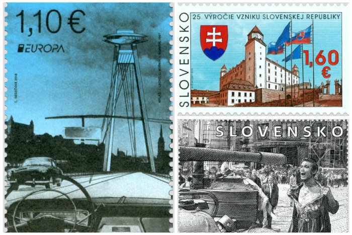 Ilustračný obrázok k článku FOTO: 5 najkrajších známok s tematikou Bratislavy, ktoré tento rok vydala pošta