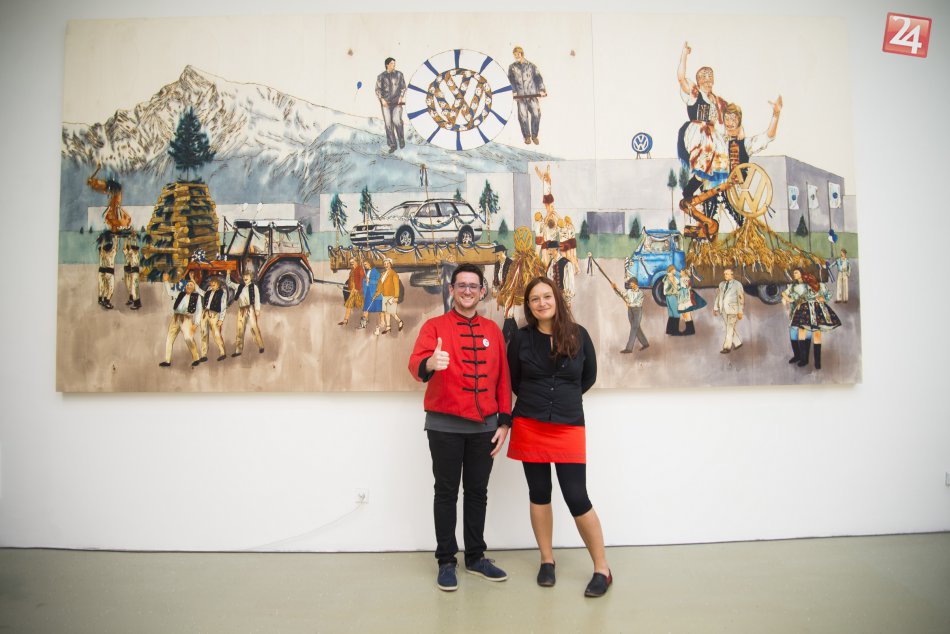 Ilustračný obrázok k článku VIDEO + FOTO: Kunsthalle Bratislava otvorila výstavu Orly a holubice