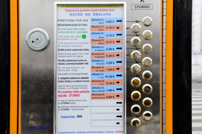 Ilustračný obrázok k článku Na Silvestra si cestovné lístky v automatoch nekúpite