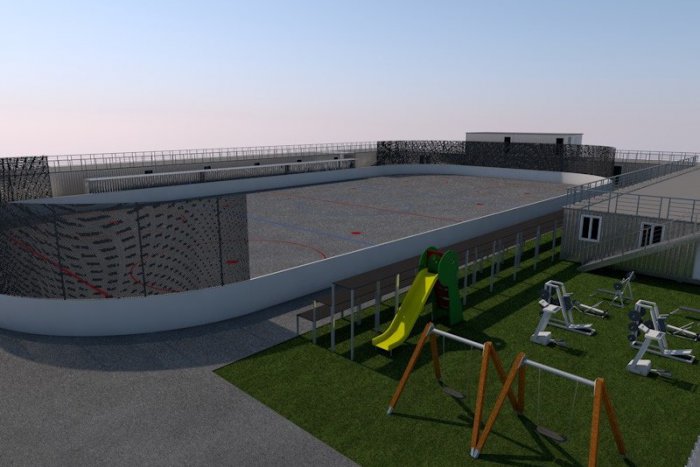 Ilustračný obrázok k článku Petržalka bude mať nové ihrisko. Poteší nielen hokejbalistov