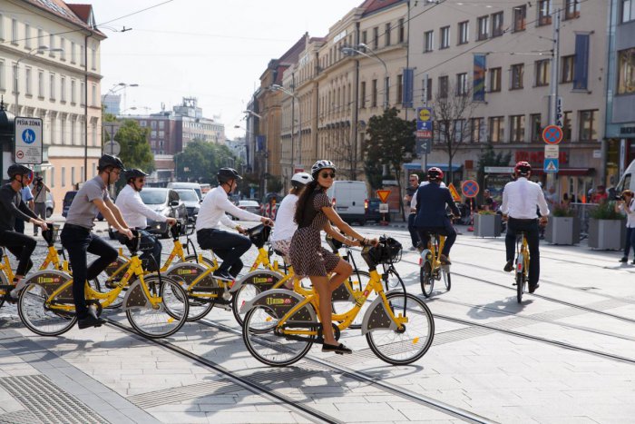 Ilustračný obrázok k článku VIDEO + FOTO: O bikesharing je záujem, niektoré bicykle však už poškodili vandali