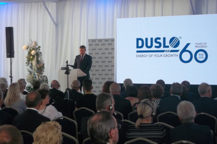 Ilustračný obrázok k článku FOTO, Duslo spustilo prevádzku Čpavok 4: Prišiel aj predseda vlády Pellegrini