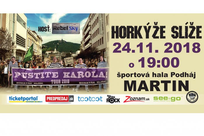 Ilustračný obrázok k článku Horkýže Slíže vyrážajú na jesennú časť Pustite Karola tour 2018!