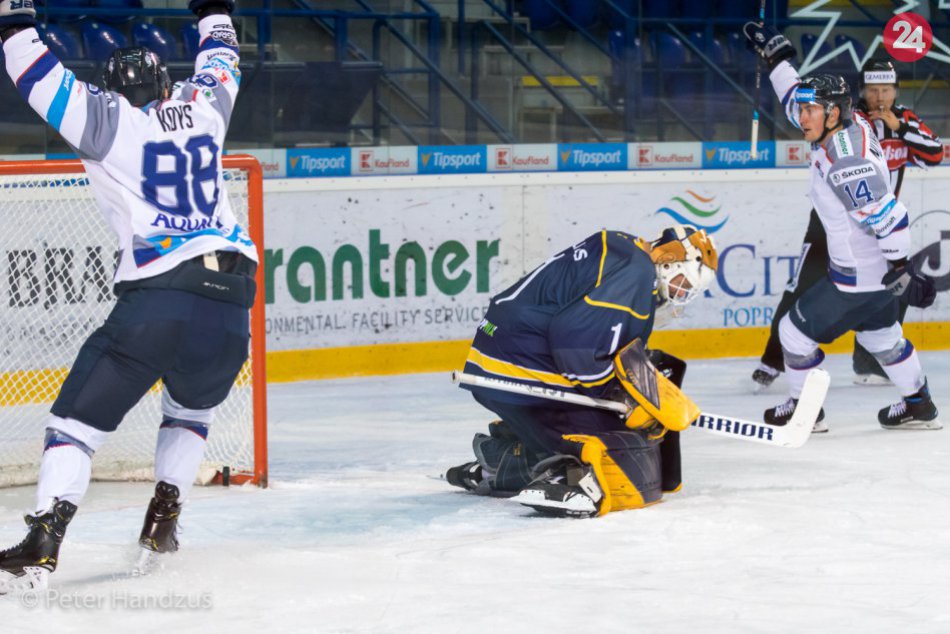 Ilustračný obrázok k článku Viac bojovnosti ako hokeja, ale Poprad doma s Budapešťou aj tak víťazne!