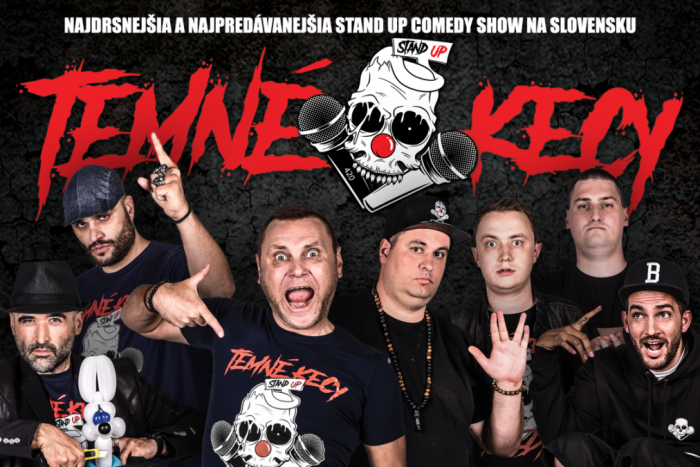 Ilustračný obrázok k článku Jesenná šnúra Temných kecov: Najtvrdšia stand up comedy mieri aj do nášho mesta
