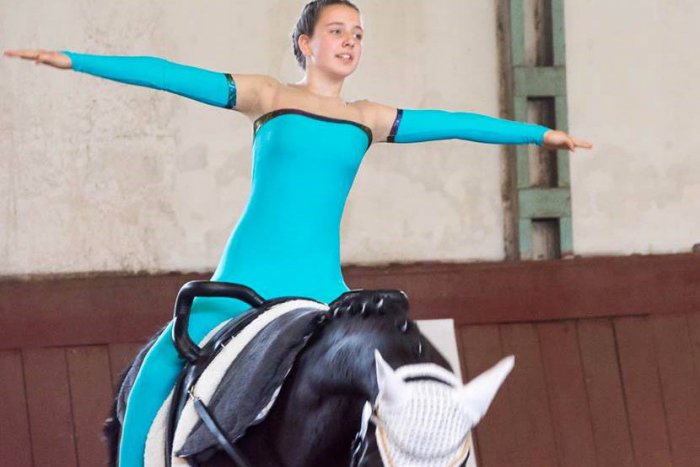 Ilustračný obrázok k článku Konali sa majstrovstvá vo voltížnom jazdení: Naši športovci opäť excelovali, FOTO