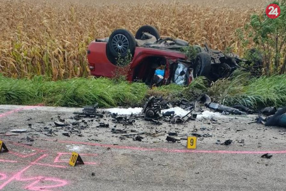 Ilustračný obrázok k článku Tragédia neďaleko Topoľčian: Dopravnú nehodu neprežili traja muži, FOTO