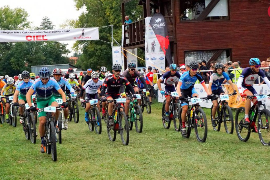 Ilustračný obrázok k článku Cez víkend sa konal Cyklomaratón Topoľčianky: Pozrite si ZÁBERY z pretekov