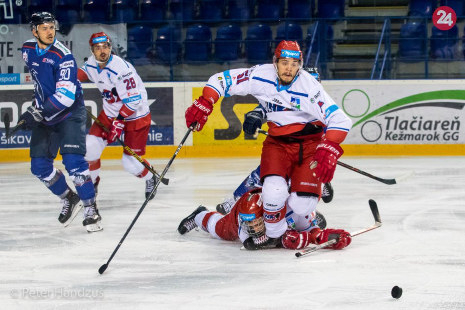 Ilustračný obrázok k článku Liptáci s druhou prehrou v rade: Podtatranské derby pre Poprad! FOTO