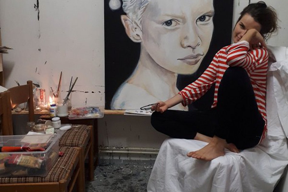 Ilustračný obrázok k článku Mladá výtvarníčka Alžbeta Meňkyová vystavuje po Prahe a Ústí nad Labem aj v Košiciach