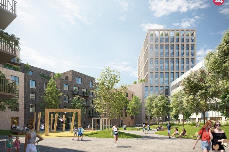 Ilustračný obrázok k článku Projekt Zwirn prinesie do Bratislavy byty, kancelárie i zeleň