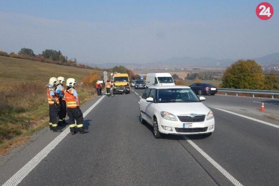 Ilustračný obrázok k článku FOTO: Nehoda pri Zvolene. Bystričan sa dostatočne nevenoval riadeniu, doplatila na to vodička