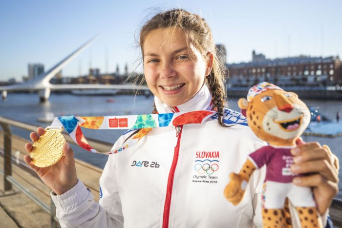 Ilustračný obrázok k článku Slovensko má zlato: Na OH mládeže ho vybojovala kajakárka Emanuela Luknárová