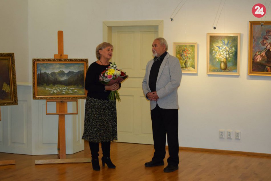 Ilustračný obrázok k článku FOTO: Jubilejná autorská výstava Alberta Šmihulu v Rožňave