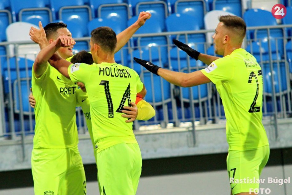 Ilustračný obrázok k článku MŠK Žilina - ViON Zlaté Moravce - Vráble: Vydreté víťazstvo Šošonov