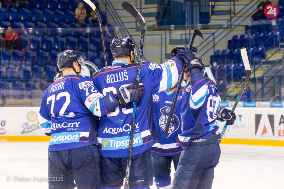 Ilustračný obrázok k článku Poprad dal doma aj Detvu: Hostia nemali šancu, kamzíci zaslúžene vyhrali