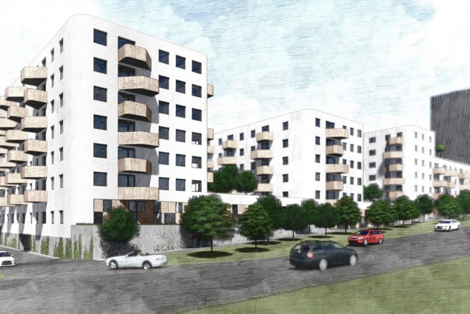 Ilustračný obrázok k článku V Dúbravke na Saratovskej ulici chcú vybudovať polyfunkčný komplex