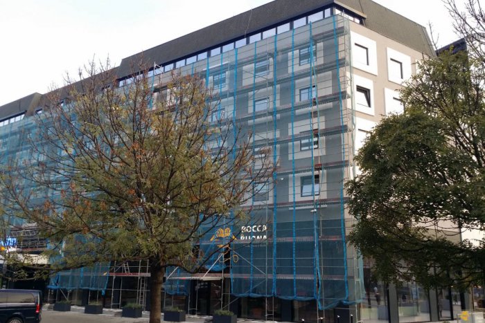 Ilustračný obrázok k článku Hotel Park Inn je napriek kritizovanej fasáde otvorený. Predĺžili mu lehotu predčasného užívania