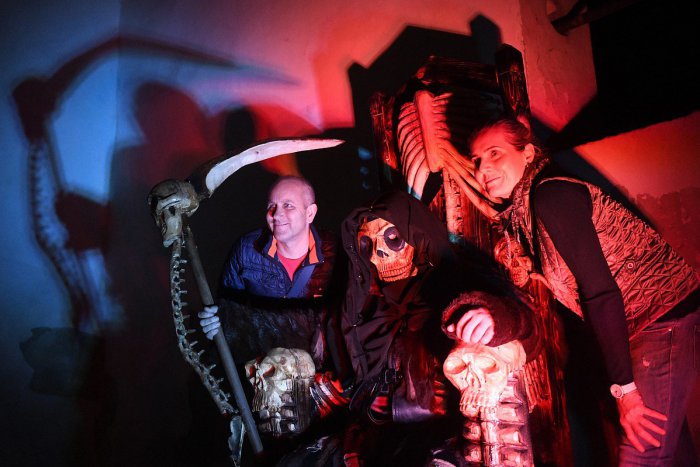 Ilustračný obrázok k článku Čerti na Trenčianskom hrade: Pekelná atmosféra na FOTKÁCH, VIDEO