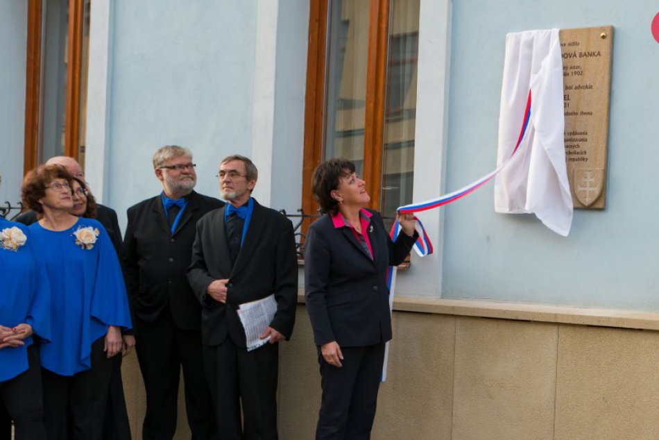 Ilustračný obrázok k článku FOTO: Vo Zvolene pribudla nová pamätná tabuľa. Pripomína jeho dôležitosť pri vzniku ČSR