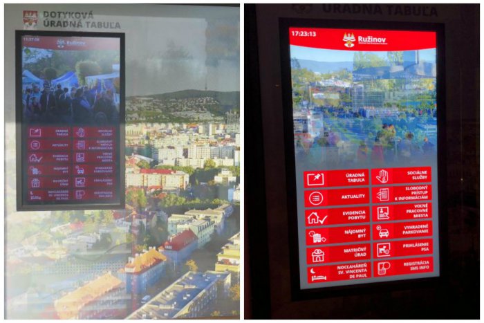 Ilustračný obrázok k článku Ružinov má novú digitálnu úradnú tabuľu. Informácie sú obyvateľom prístupné non-stop