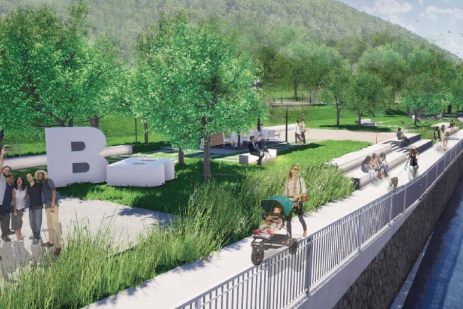 Ilustračný obrázok k článku VIZUALIZÁCIE: V centre Bystrice má vyrásť nový parčík. Takto má vyzerať