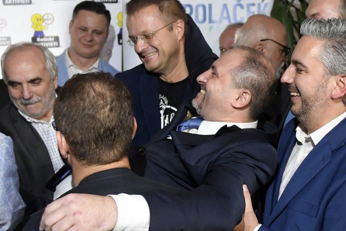 Ilustračný obrázok k článku VIDEO: J. Polaček venoval víťazstvo v boji o post primátora Košíc synovi