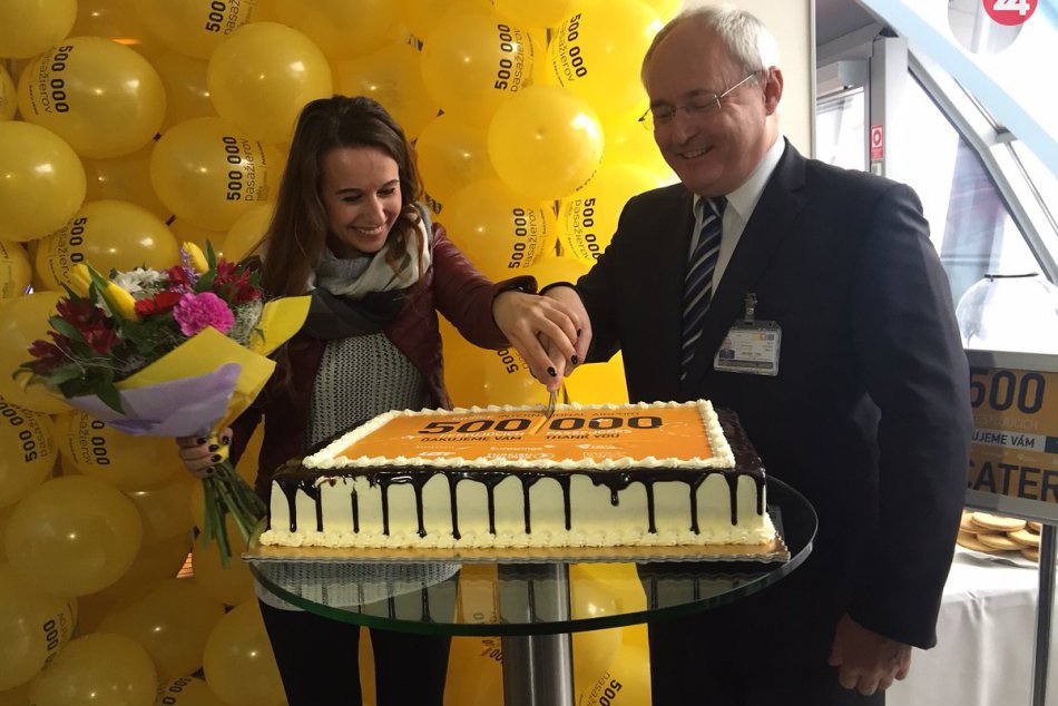 Ilustračný obrázok k článku FOTO: Mladá Lucia sa stala 500-tisícou cestujúcou z košického letiska v tomto roku