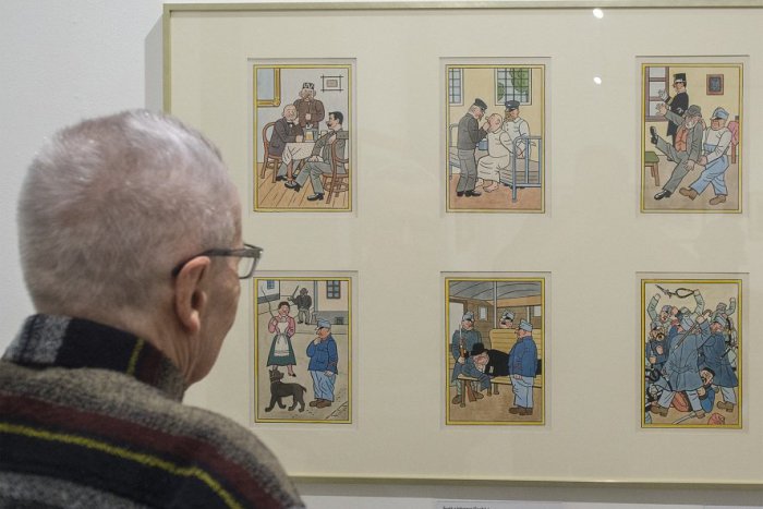 Ilustračný obrázok k článku FOTO: Vianočná výstava v Mirbachovom paláci je poctou geniálnemu maliarovi Josefovi Ladovi